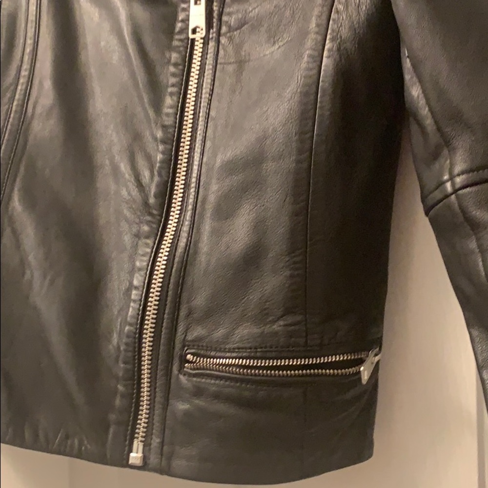 All Saints Leather Jacket - Picture 6 of 7